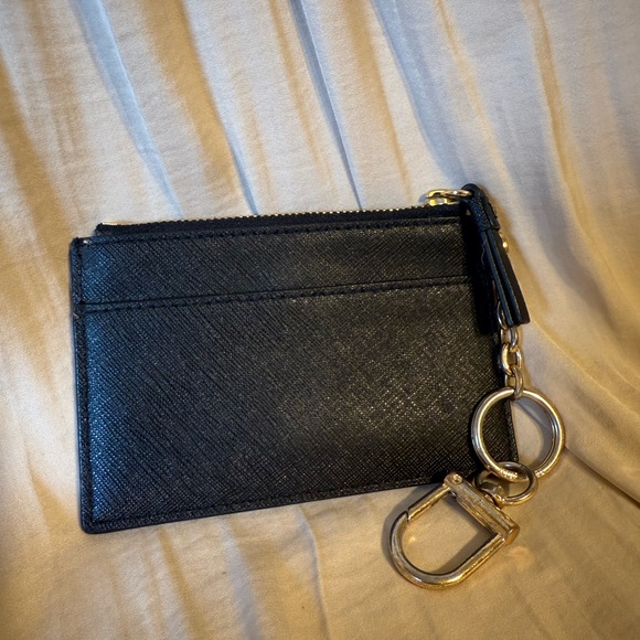 Tory Burch Robinson Leather Card Case - Picture 2 of 3